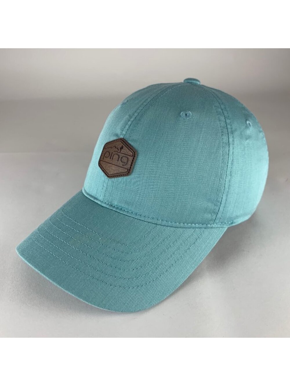 Ping Golf Unisex Turqupoise Bamboo Blend Relaxed Fit Strapback Adjustable Hat